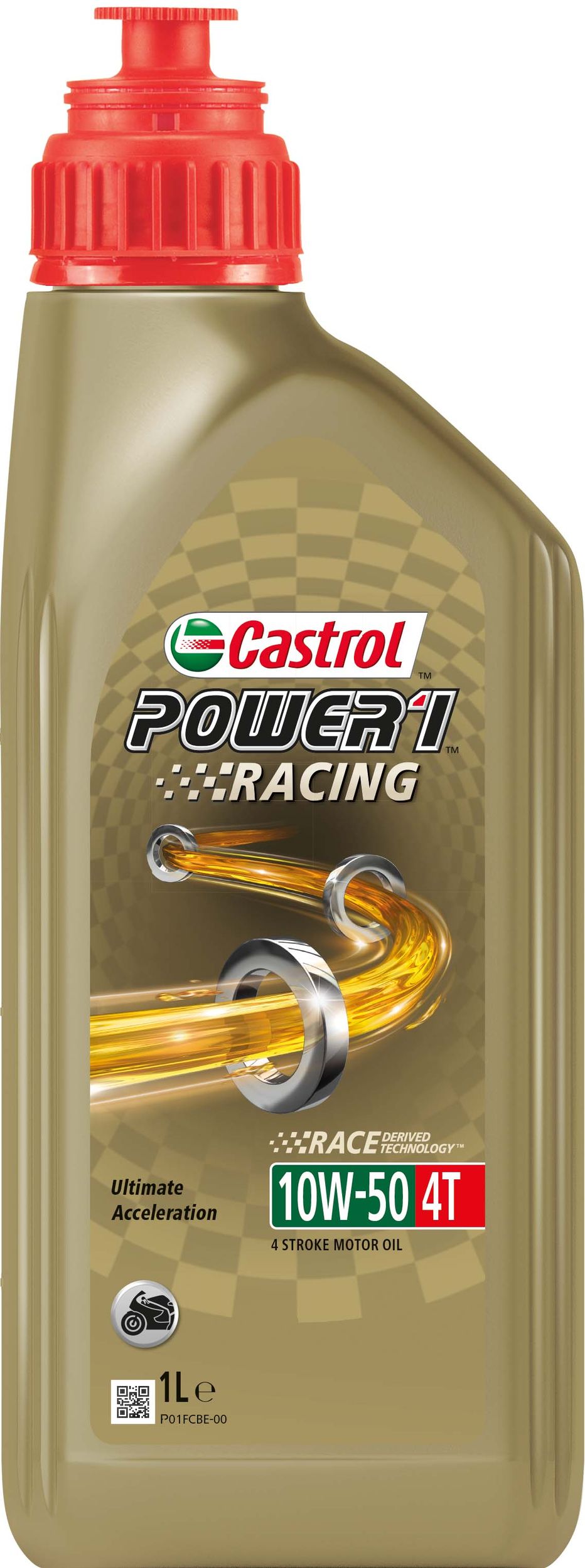 Ulei de motor sintetic Castrol POWER1 Racing 4T 10W-50, 1 litru